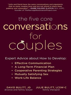 cover image of The Five Core Conversations for Couples